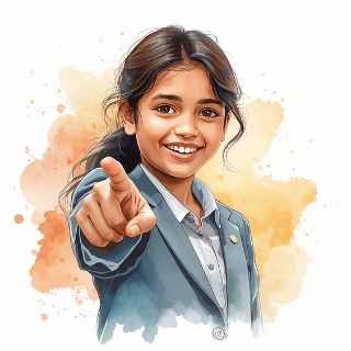 Why GMR Student Illustration Girl